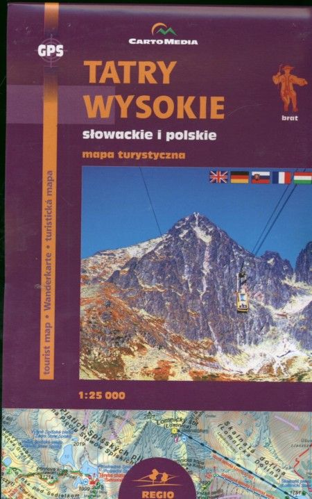 Tatry Wysokie S owackie I Polskie Mapa Turystyczna 1 25 000 Ceny I 