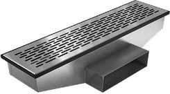 Zdjęcie Kratka podłogowa Floor Szlifowana 9x40 + przyłącze - Brzesko