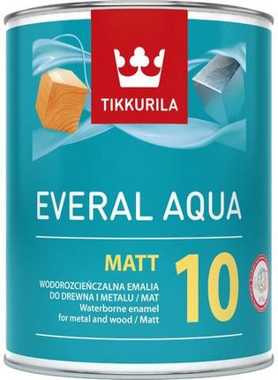 Tikkurila farba Everal Aqua Matt 10 C 0,9l matowa