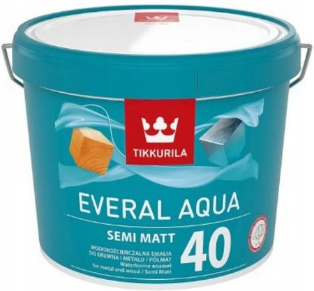 Tikkurila farba Everal Aqua Semi Matt 40 A 2,7l
