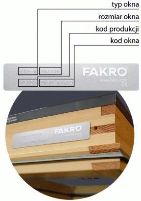 Moskitiera Fakro Ams do okien o szer-55 max.dł-200