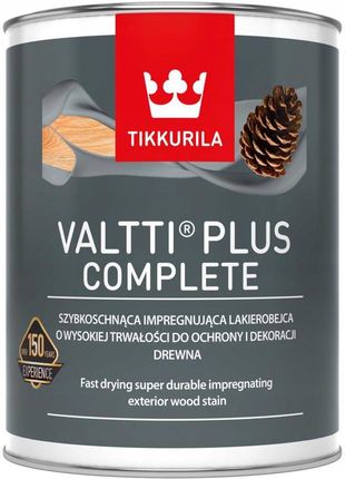 Tikkurila Valtti Plus Complete- lakierobjca, 0,9 l