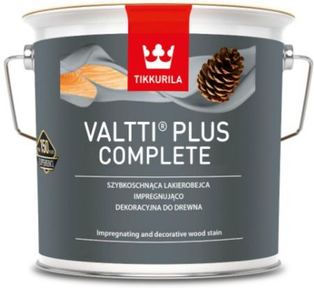 Tikkurila Valtti Plus Complete- lakierobjca, 2,7 l