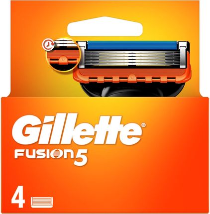 Gillette Fusion5 Ostrza wymienne do maszynki 4 szt.