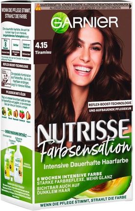 Garnier Nutrisse Farba do włosów 4.15 Tiramisu