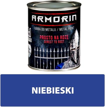 Armorin Farba Do Metalu 4W1 - Niebieski - 0,75L 5906725245649