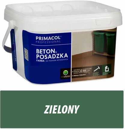 Farba do Betonu i Posadzek - Mocna - 2,5l Zielony 5906725232779