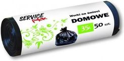 Zdjęcie Service Pack Worki Na Śmieci Domowe Hdpe 35L 50Szt - Wąsosz