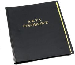 Zdjęcie Panta Plast Teczki Do Akt Osobowych A4 Czarna 03090013 - Twardogóra