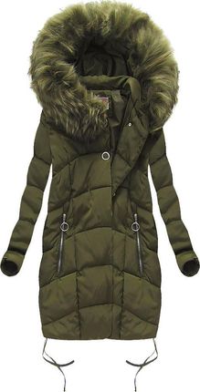 Zielona kurtka parka