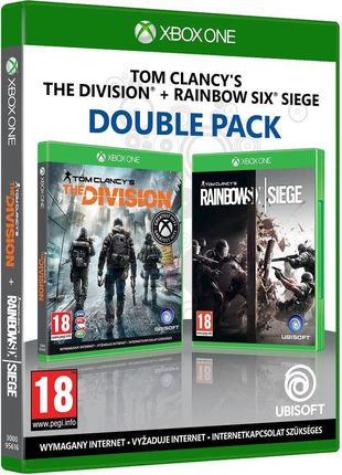 Double Pack: Tom Clancys The Division + Tom Clancy's Rainbow Six: Siege (Gra Xbox One)