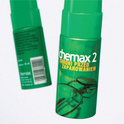 Chemax 2 - płyn do czyszczenia okularów, chroni przed zaparowani