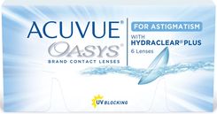 ACUVUE OASYS with HYDRACLEAR PLUS for ASTIGMATISM 6 soczewek