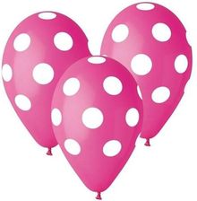 Zdjęcie go Balony pastelowe różowe Grochy 30cm 5szt - Opole
