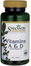 Zdjęcie Swanson Witamina A & D 250kaps - Ryglice