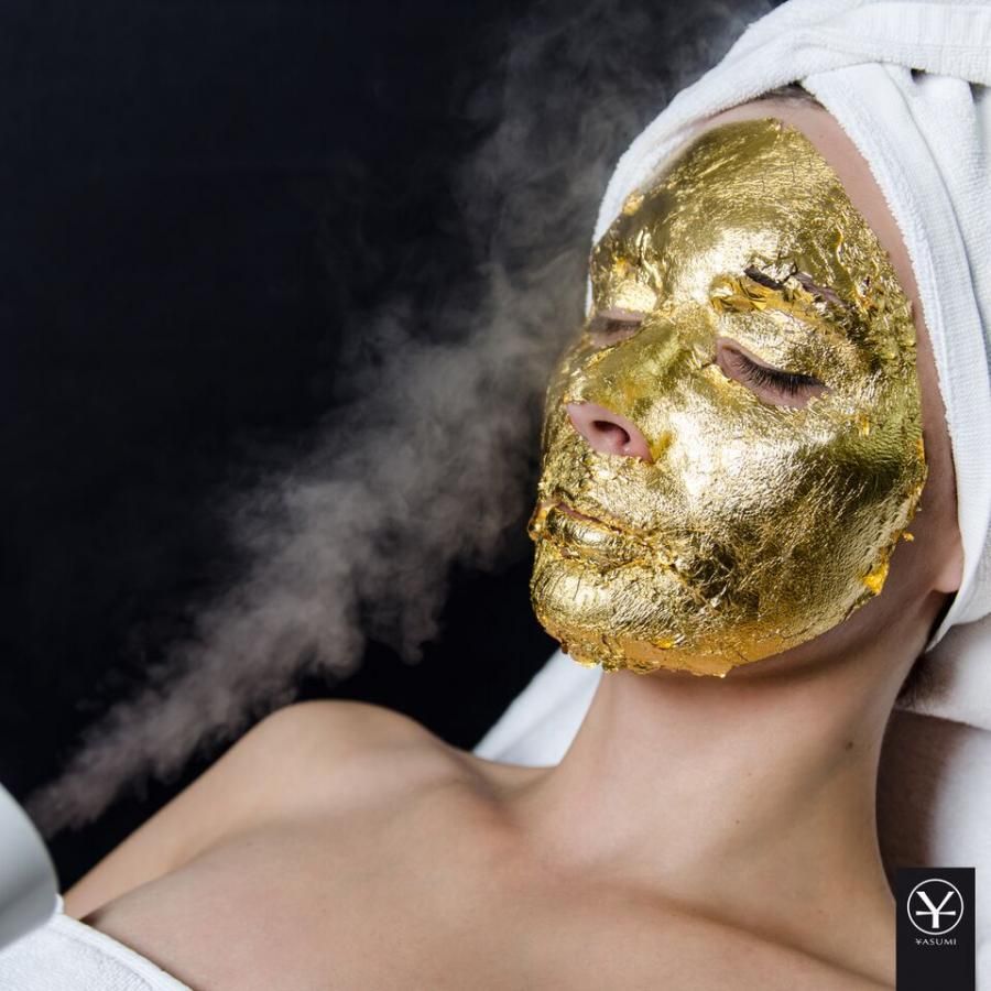 Золотая маска. Gold Mask на лице у мужчин. 24 Маска. Маска ТМ.