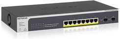 Zdjęcie Netgear ProSafe Smart 10-Port Gigabit Switch (GS510TPP100EUS) - Stopnica