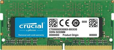 Crucial DDR4 8GB 2666MHZ SODIMM CL19 (CT8G4SFS8266)