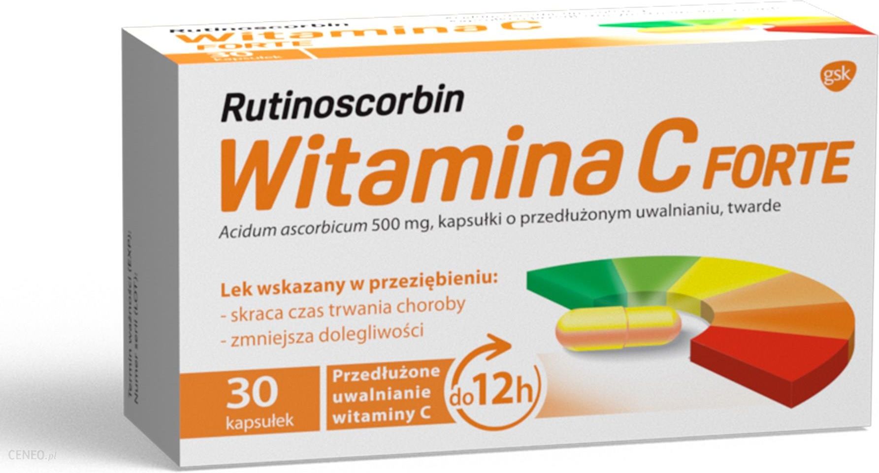 Rutinoscorbin Witamina C Forte 30 Kaps