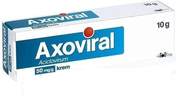 Axoviral krem 10 g / Opryszczka