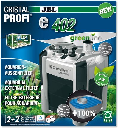 JBL CristalProfi e402 greenline zewnętrzny filtr 40 120l