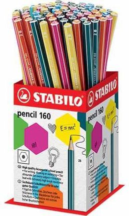 Stabilo Ołówek Pencil 160 2B Mix 72 Szt.Display 160/72 12B