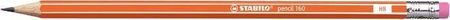 Stabilo Ołówek Pencil 160 Z Gumką Hb Orange 2160/03 Hb