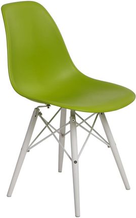 D2 Krzesło P016W Pp Zielone White