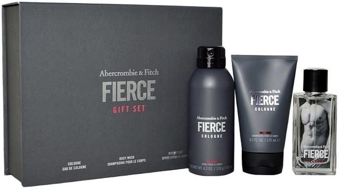 エルちゃんAbercrombie & Fitch Fierce 50ml Abercrombie Fitch Fierce 50ml + żel do ciała 125ml +