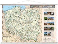 Demart Polska Niezwykła Mapa Ścienna Dla Dzieci - Mapy ścienne