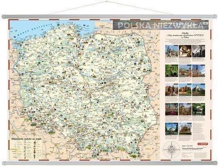 Demart Polska Niezwykła Mapa Ścienna Dla Dzieci