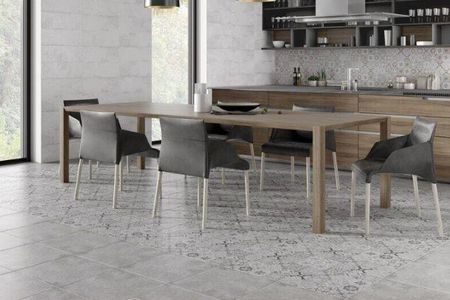 コンクリート　CONCRETE Gres szkliwiony inserto CONCRETE STYLE grey patchwork mat