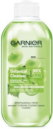Garnier Skin Naturals Botanical Odświeżający tonik z ekstraktem z winogron 200 ml