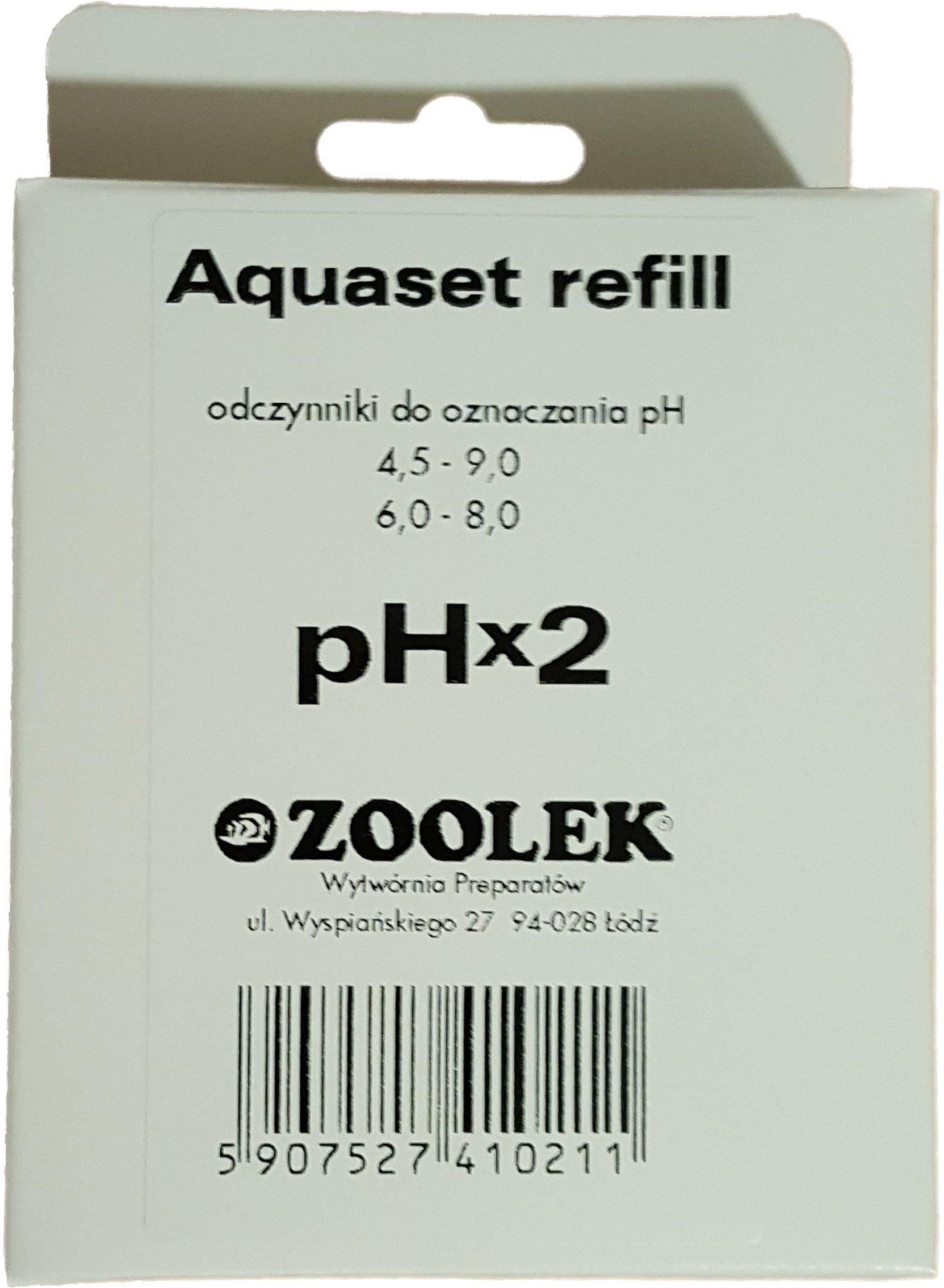 Test do pomiaru pH x 2 zakresy Zoolek Uzupelnienie Ceny i opinie