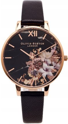 Olivia Burton Cut Sew Black Rose Gold OB16CS01