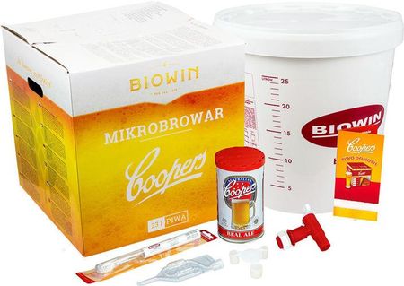 Biowin Zestaw Mikro Browar do przygotowania piwa w domowych warunkach 406000