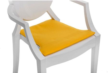 D2 Poduszka Na Krzesło Royal Żółta (5902385715959)