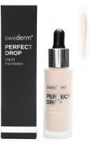 Swederm Perfect Drop Liquid Foundation Fluid odcień LIGHT IVORY naturalny jasny 30ml 