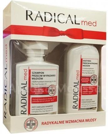 RADICAL MED szampon przeciw wypadaniu włosów 300 ml + Odżywka 200 ml