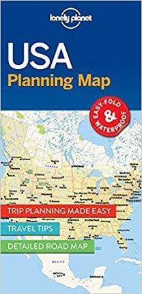 Lonely Planet USA Planning Map (Lonely Planet)