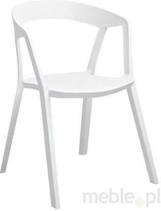 King Home Krzesło Vibia Białe 210Appwhite