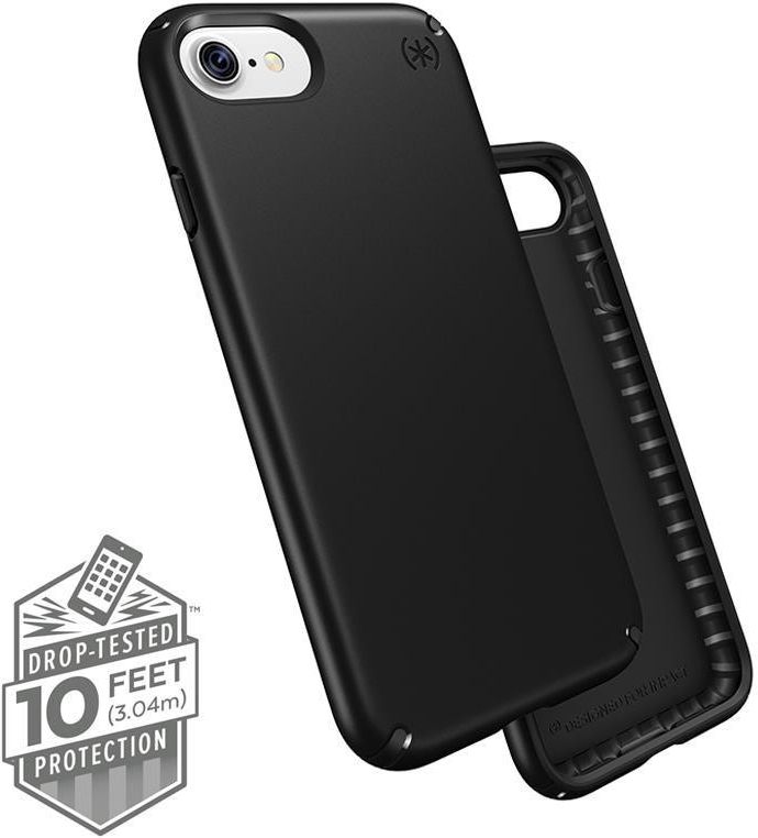 Speck CandyShell Lite Custodia IPhone SE/8/7/6S: Sottile, Flessibile E Protettiva, Colore Nero - 6