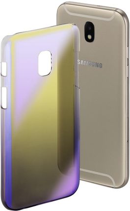 Hama Mirror Galaxy J3 (2017) Żółto-fioletowy