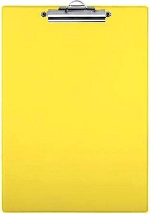 Deska clipboard A4 żółta Tres