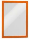 Durable Samoprzylepna Ramka Duraframe Informacyjna A4 Pomarańczowa