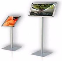 2X3 Tablica Informacyjna Na Stojaku Classic A3 120Cm Wertykalna