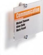 Zdjęcie Durable Tabliczka Informacyjna Crystal Sign Rozmiar 297X420Mm - Przecław