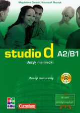 Zdjęcie Studio d A2/B1 język niemiecki zeszyt maturalny z płytą CD - Zduny