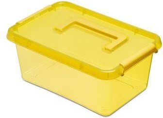 Orplast Pojemnik Orplast Colorbox 4,5L Żółty Z Rączką