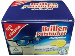 Chusteczki do czyszczenia okularów, Gut & Gustig Brillen Putztucher, 54 szt
